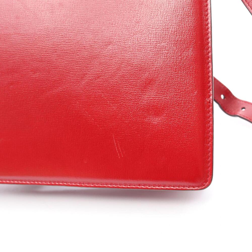 GUCCI Red Leather Shoulder Bag - Picture 11 of 11